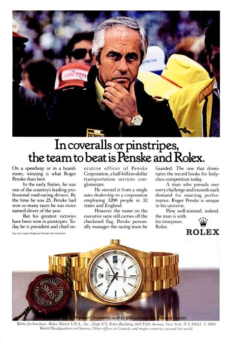 roger penske Rolex